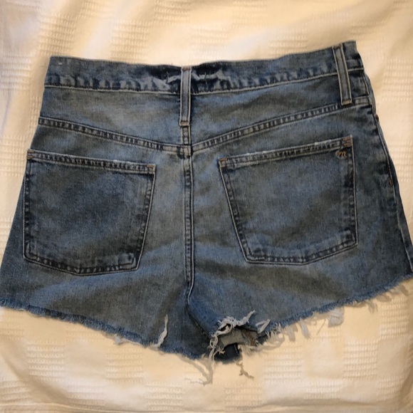 Madewell High Waisted Jean Shorts - Picture 2 of 2